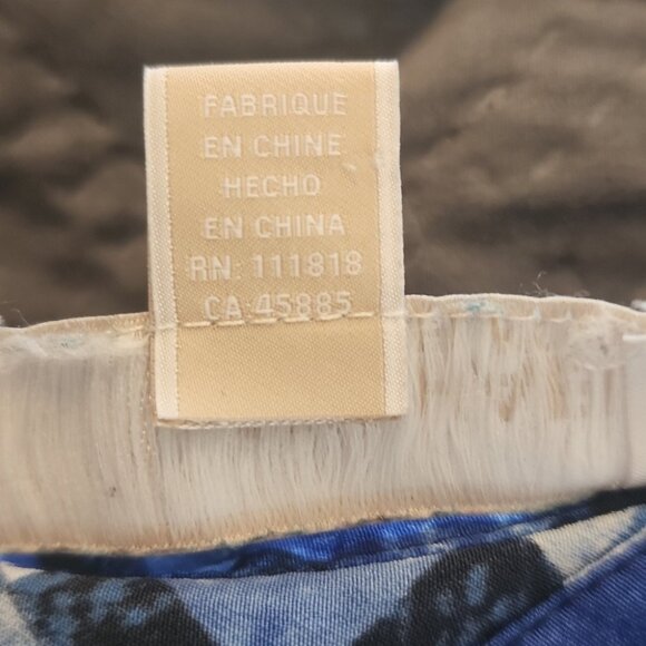 MICHAEL Michael Kors Zip Pockets Blouse Size Large - Picture 4 of 4